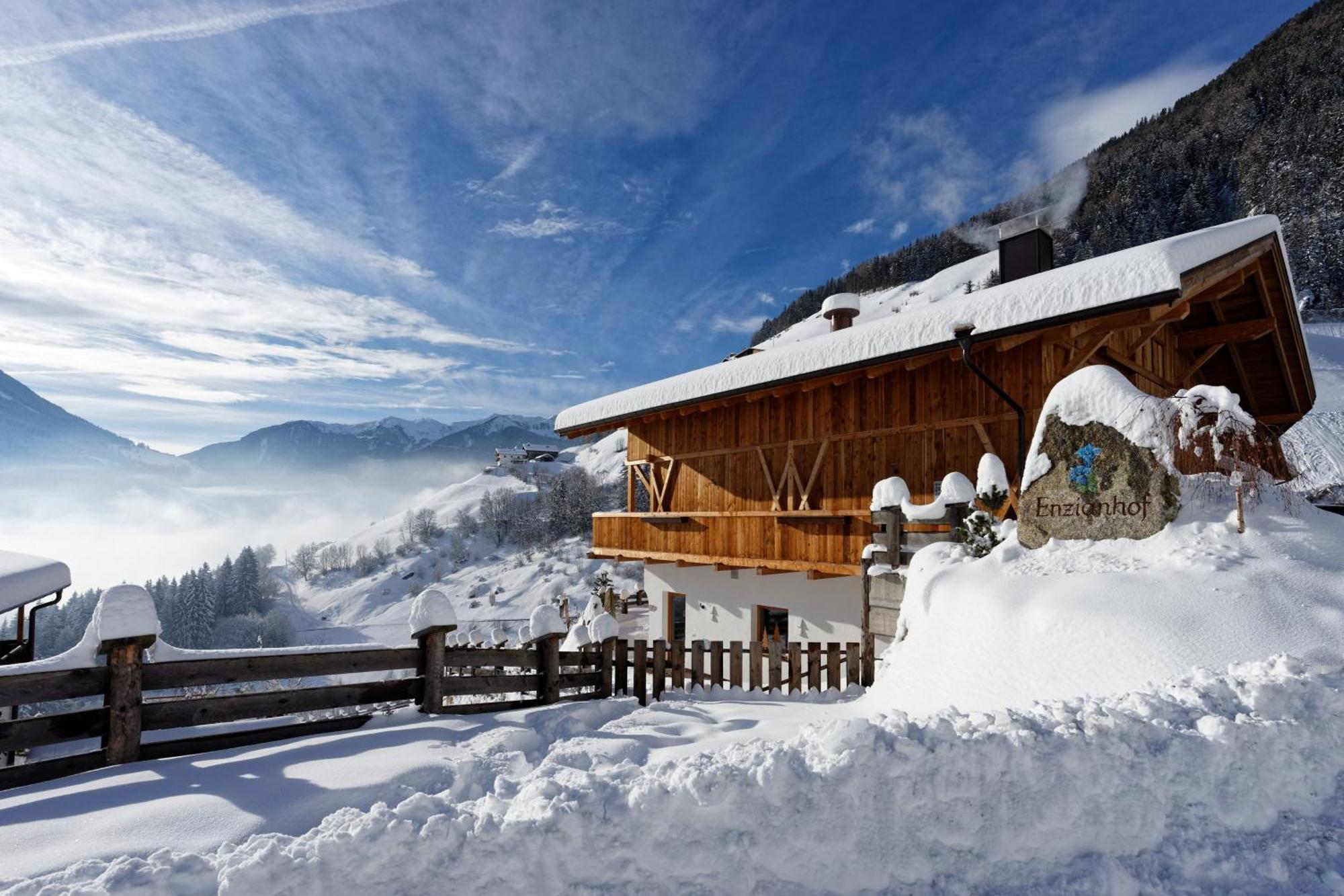 Enzianhof - Nature Apartments Ahrntal Bagian luar foto